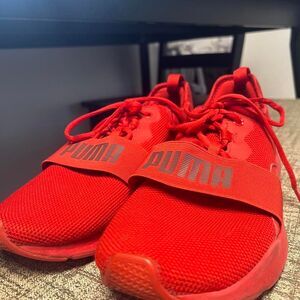 Red Puma Shoes